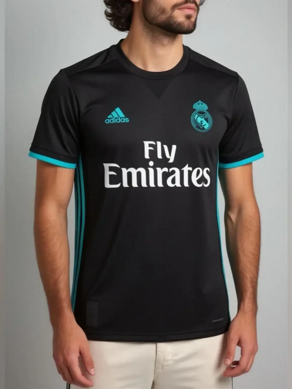 NWT Madrid 2017/2018 Away   ADIDAS  # 7 Ronaldo Football Soccer Jersey Small